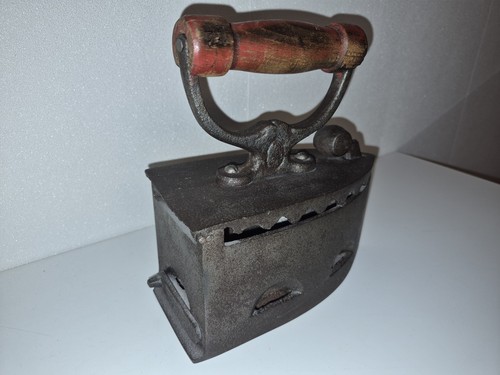Antikes kohle bügeleisen aus - antikes,